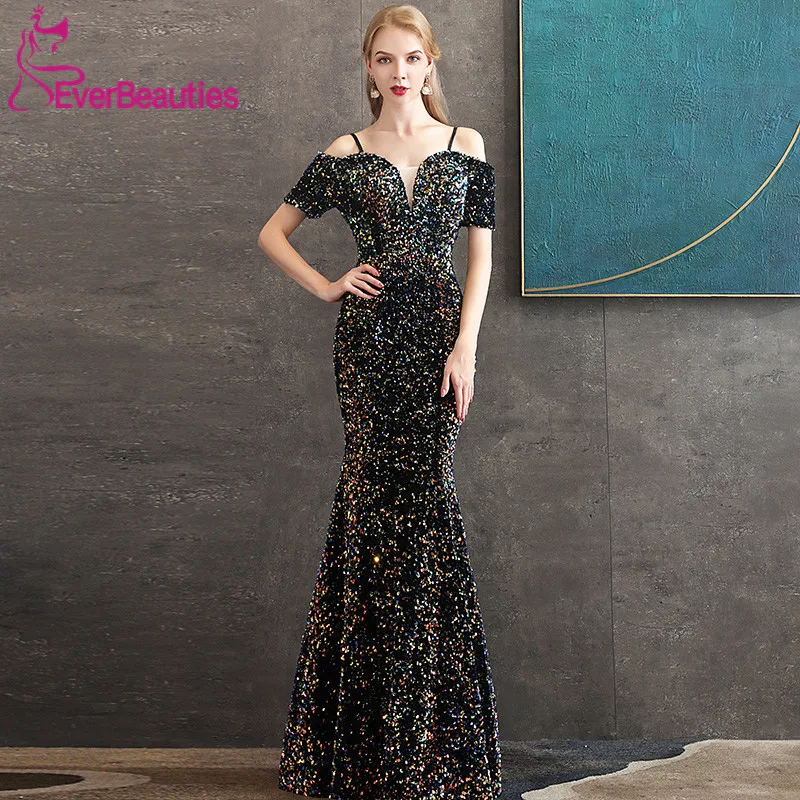 Vestidos De Gala, платья для выпускного вечера со стразами, длинные,, на тонких бретелях, Vestidos De Fiesta Largos vestido de festa