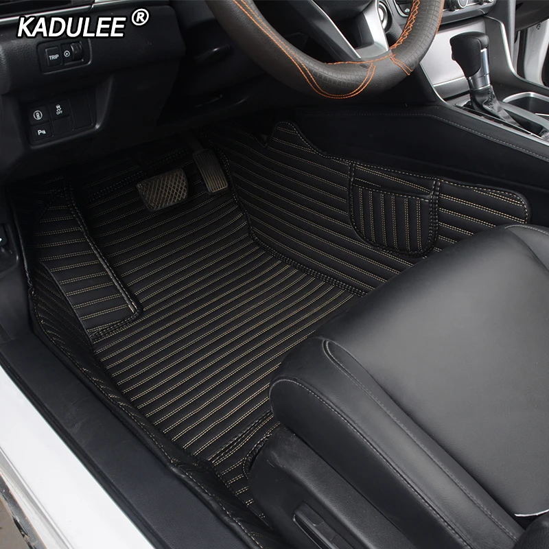 KADULEE изготовленные на заказ автомобильные коврики для BMW e36 e39 e46 e60 e90 f10 F15 F16 f30 x1 x3 x4 x5 x6 1/2/3/4/5/6/7 серии автомобильные коврики для ног