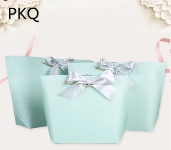 

10pcs/lot Large Gift Bag with Handles Wedding Birthday Decoration Event Party Supplies jewelry clothes shopping Gift Paper Bag