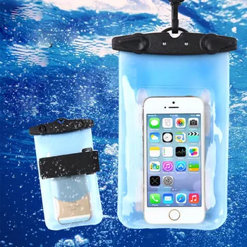 

Practical Transparent Mobile Phone Waterproof Bag Universal Mobile Phone for Swimming Diving Sports Drifting Phone Case Bag