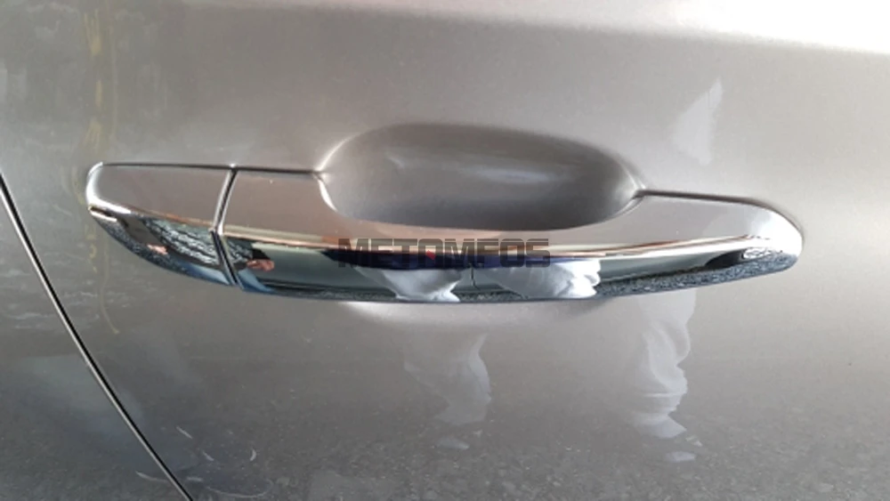Для hyundai Tucson TL- внешние аксессуары АБС хромированная дверная ручка крышка защита молдинг отделка автомобиля Стайлинг