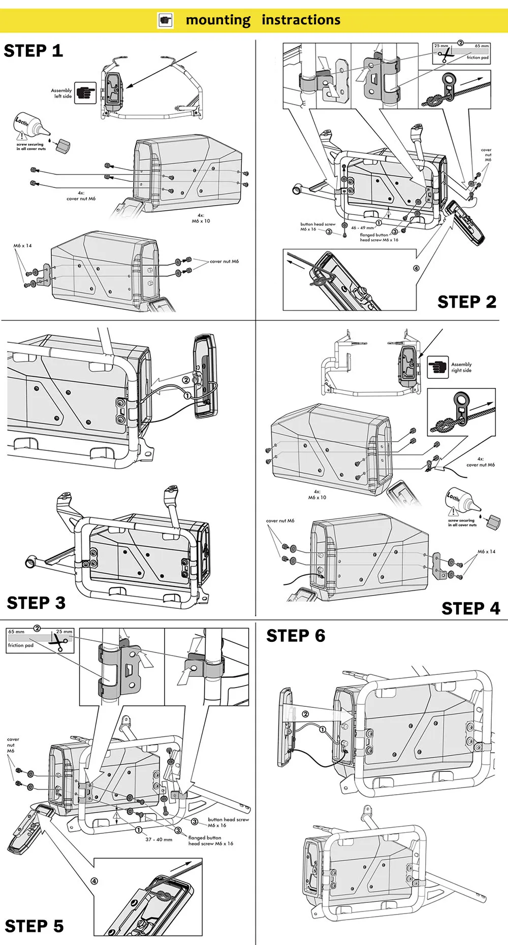 acessórios para motocicletas