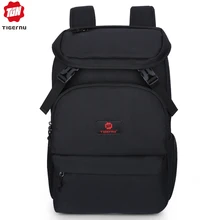 Tigernu мода мужчины опрятный стиль рюкзак для молодежи лоскут карман большой емкости повседневная сумка бизнес 15.6 дюймовый ноутбук рюкзак