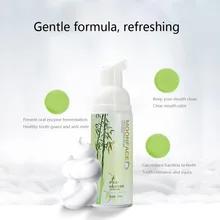 60g Remove Tooth Stains Odor Foam Toothpaste Prevent Tooth Decay Toothpaste Mousse Mint Toothpaste