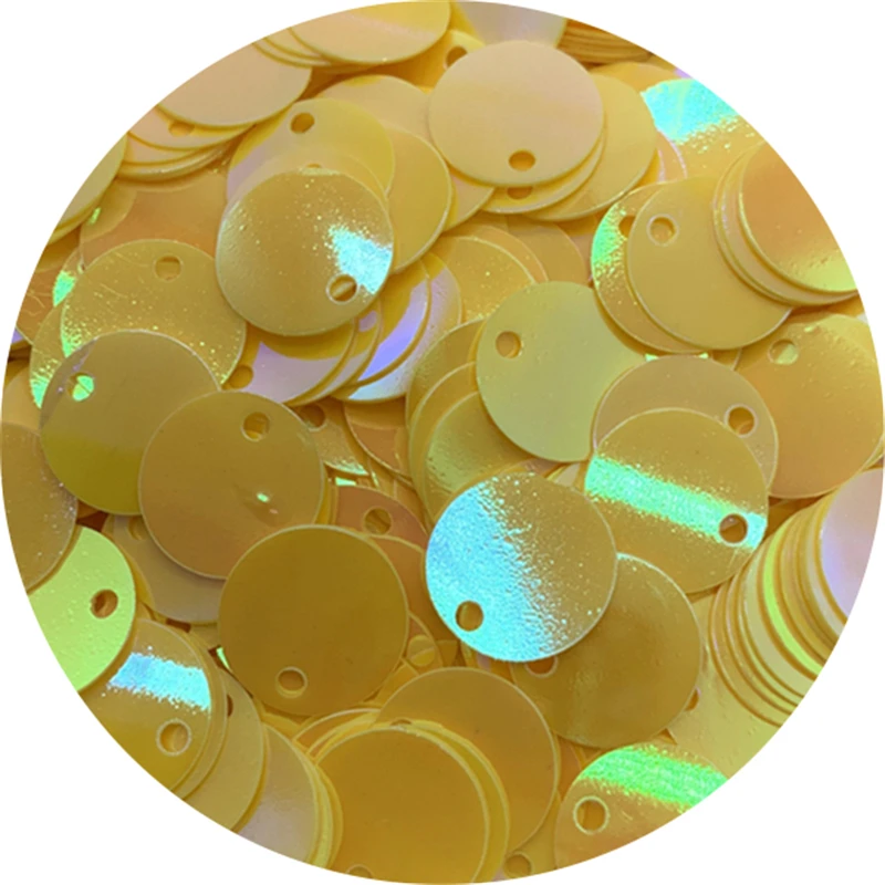 Sequins for Crafts, Sequin Embroidery Accessories, Sequin Sewing Accessories, Sequins Accessories 400pcs/Lot 10mm PVC Sequins Round Shape Sequins Flat Loose Glitter Sequin Paillettes for Sewing Craft DIY Scrapbooking Glitter Craft