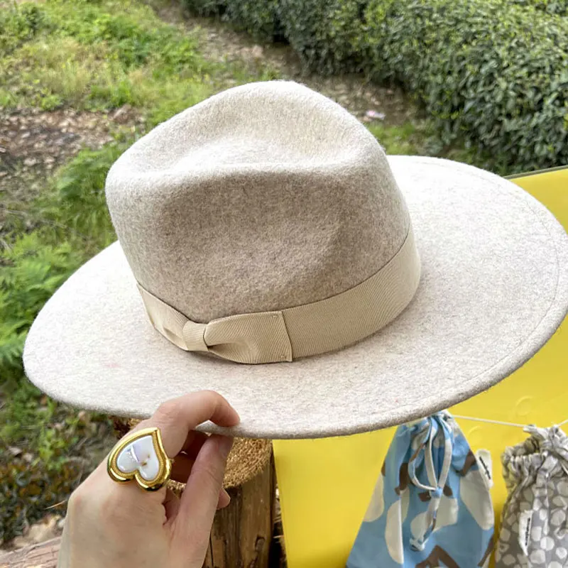 Pure Wool Felt Hat Lady 