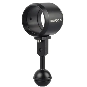 

Minifocus Diving Ball Arm For Light Mount Holder Clip Underwater Flashlight Torch Stand Ball Joint Bracket