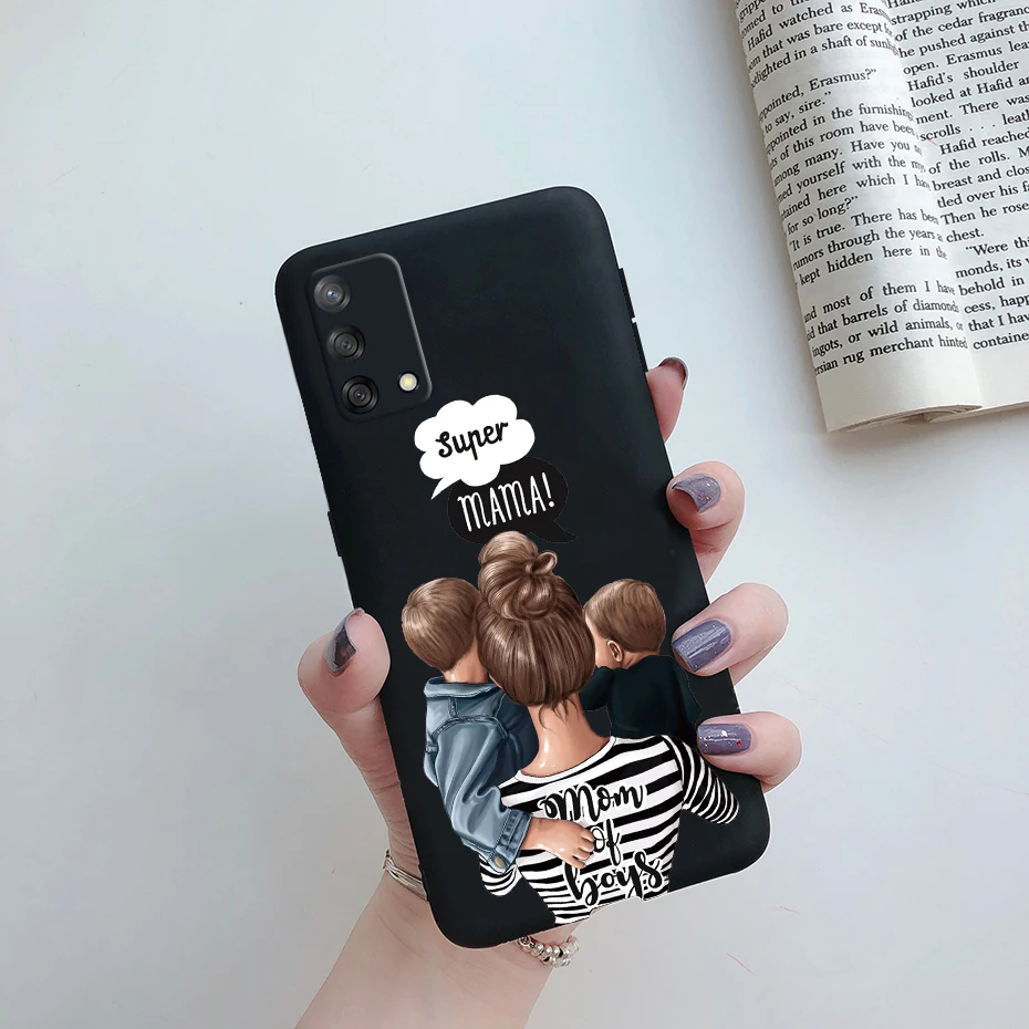 Cute Baby Girls Case For Oppo A74 Case OppoA74 CHP2219 Soft Silicone Phone Cases For Oppo A74 5G A 74 CPH2197 Back Cover Bumper cases for oppo back