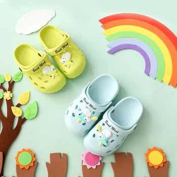 

Summer Slipper For Baby Fashion Cross Slippers Mouse Outdoor Children Slipper For Indoor Kid's Home Slipper For Beach & Bathroom
