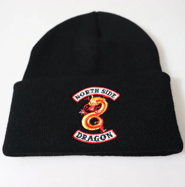 Style-3 Jughead Jones ривердейл Лыжная вязаная шапочка косплей реквизит зима унисекс теплая Корона шапка вышитая шапка - Цвет: Style-3