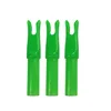 24pcs  Archery Arrow Nocks For Carbon Arrow Shaft I.D 6.2mm 0.246" Plastic Arrow Tails DIY Arrow Knocks Replacement 5