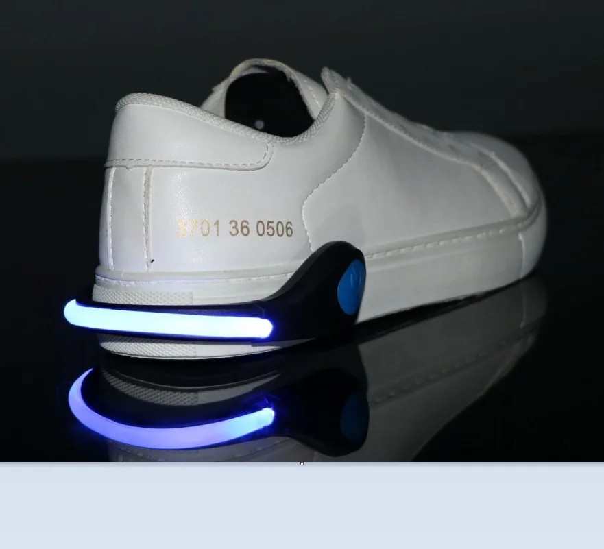Party Decoration Glowing Clip warning Clip TikTok Sport Outdoor Night Running Lights Riding Warning Flashing Light Shoe Clips