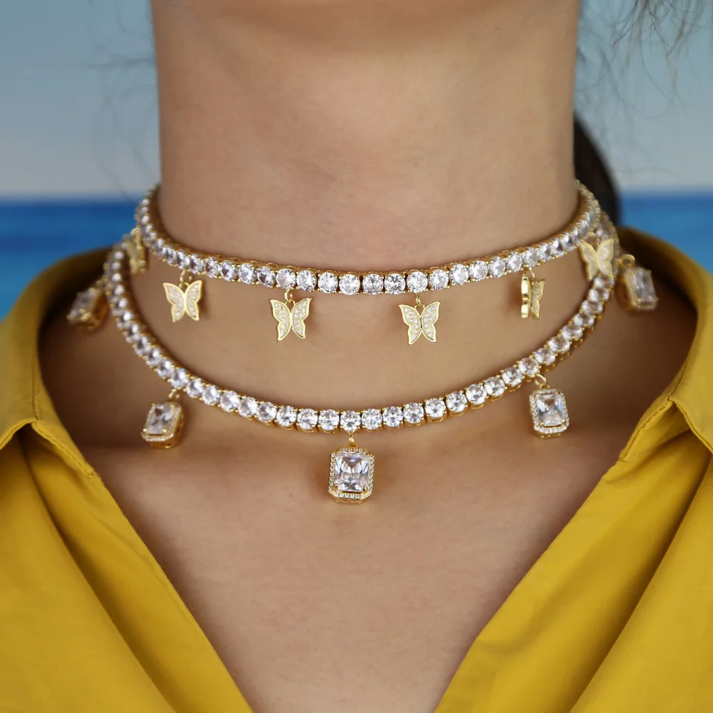 2022 Gold Plated Iced Out Bling Hip Hop 