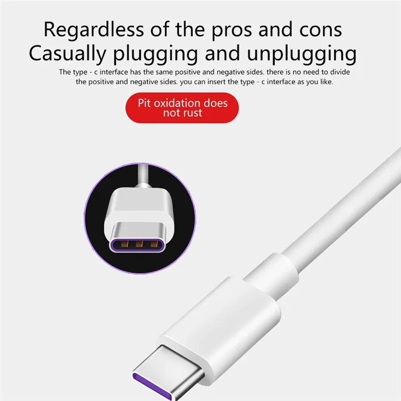 Кабель 5А type-C, USB кабель для быстрой зарядки huawei P20 Pro lite Mate20 10 9 Pro P10 Plus lite, зарядный кабель для мобильного телефона
