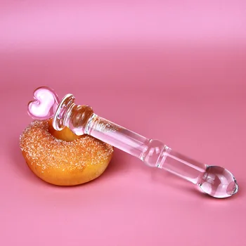 High-grade Crystal Glass Dildo Penis Glass Beads Anal Plug Butt Plug Sex Toys For Man Woman Couples Vaginal And Anal Stimulation 6