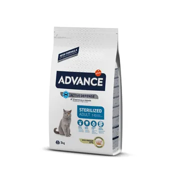 

Advance for Sterilized cats with Turkey (sterilized Turkey) 3 kg * 2 PCs