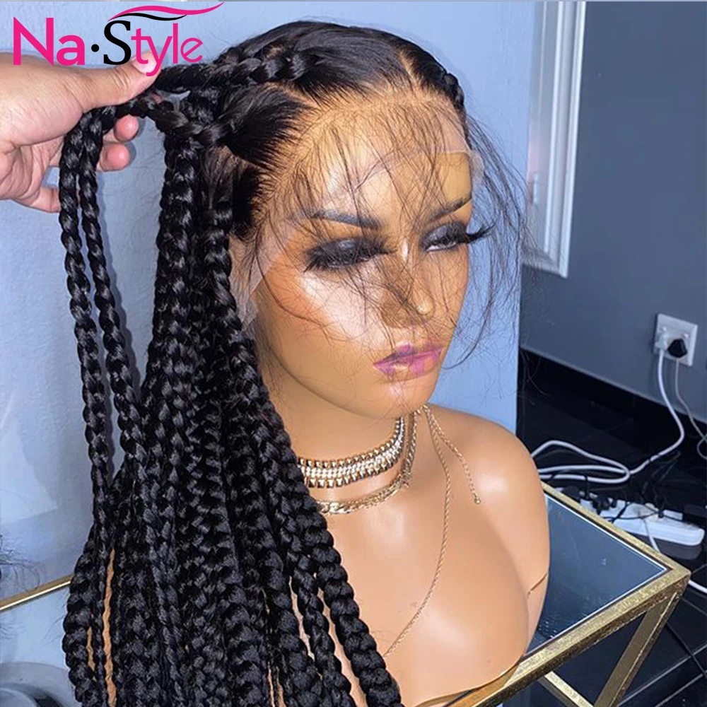 Straight Lace Front Human Hair Wigs Pre Plucked Bleached Knots Wigs Full Lace Hair Wigs Brazilian Glueless Remy Hair 130 Nastyle