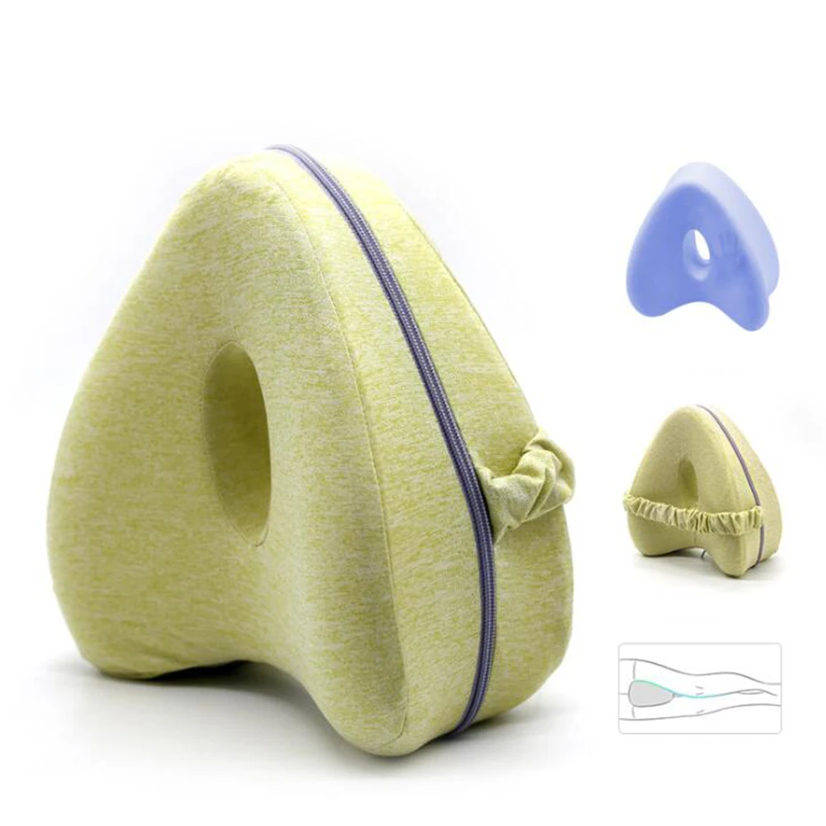 Basedidea Подушка на колено из пены с эффектом памяти, подушка для поддержки колена для сна, подушка для боковых Спящих, Sciatica