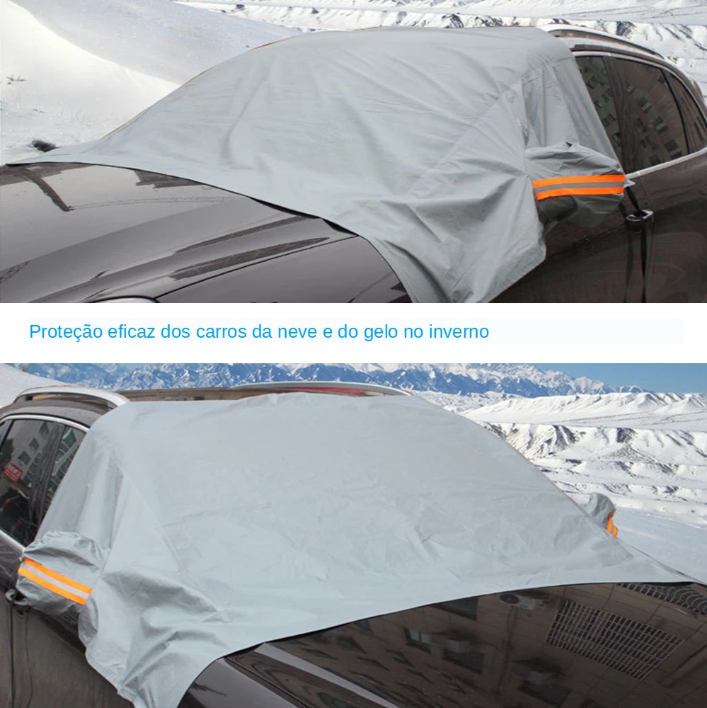 Capas de Carro Capa de Neve à Prova Capa de Carro Dwaterproof Água Meia Roupas Anticongelante Neve Escudo Snowbreak Bloco Pára-brisa 13 Cheap Capas de carro