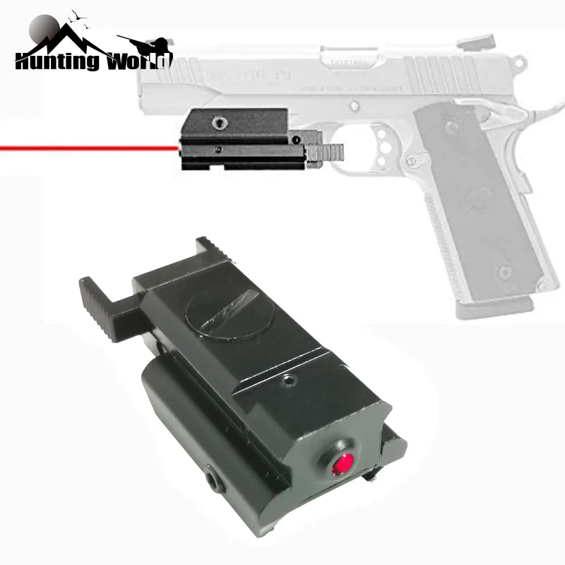 Tactical Mini Red Dot Laser Sight for Airsoft Glock 17 19 20 21 22 31 34 35 37 