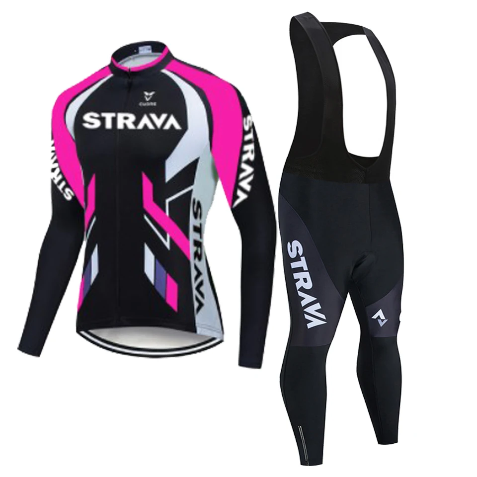 Новинка 2020 Мужская одежда для велоспорта STRAVA комплект одежды велосипедная футболка с длинными рукавами
