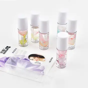 

Crystal Lip Oil Moisturizing Lipstick Lip Augmentation Flowers Roller Lasting Shiny Nutritious Dried Ball Long Gloss Lip Cl X7P7