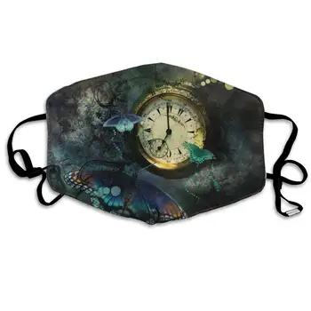 

Mouth Mask for Daily Dress Up, Butterfly 5 Anti-dust Mouth-Muffle, Washable Reusable Holiday Half Face Masks for Mens and Womens