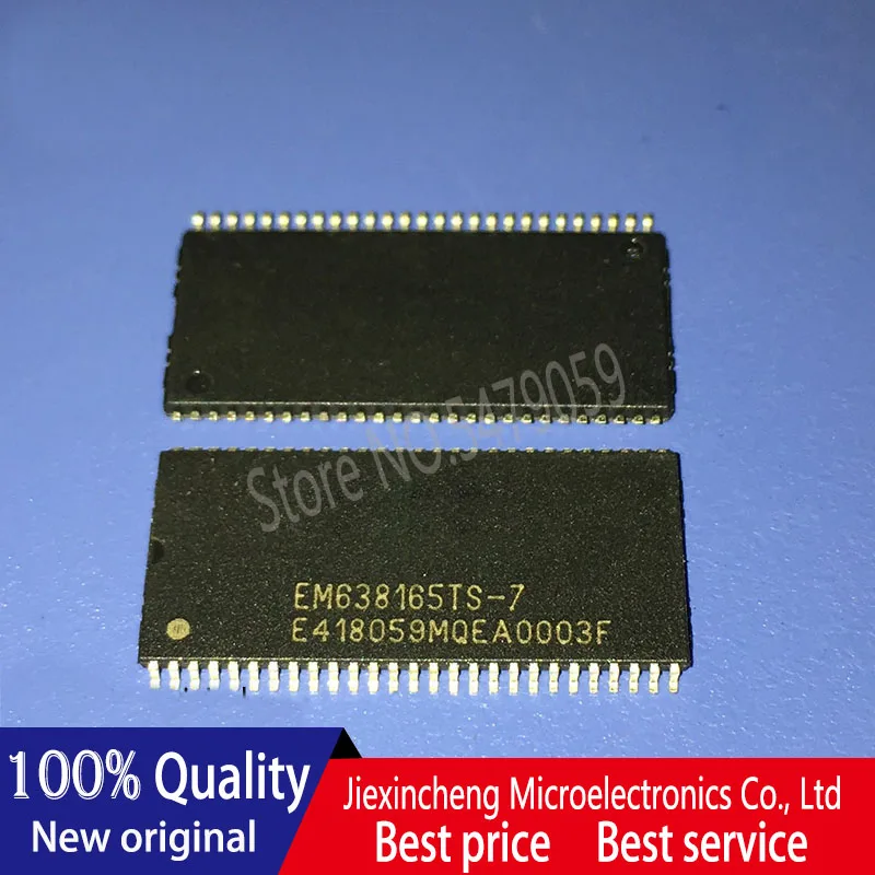 

10PCS EM638165TS-7 EM638165TS-7G TSSOP54 New original