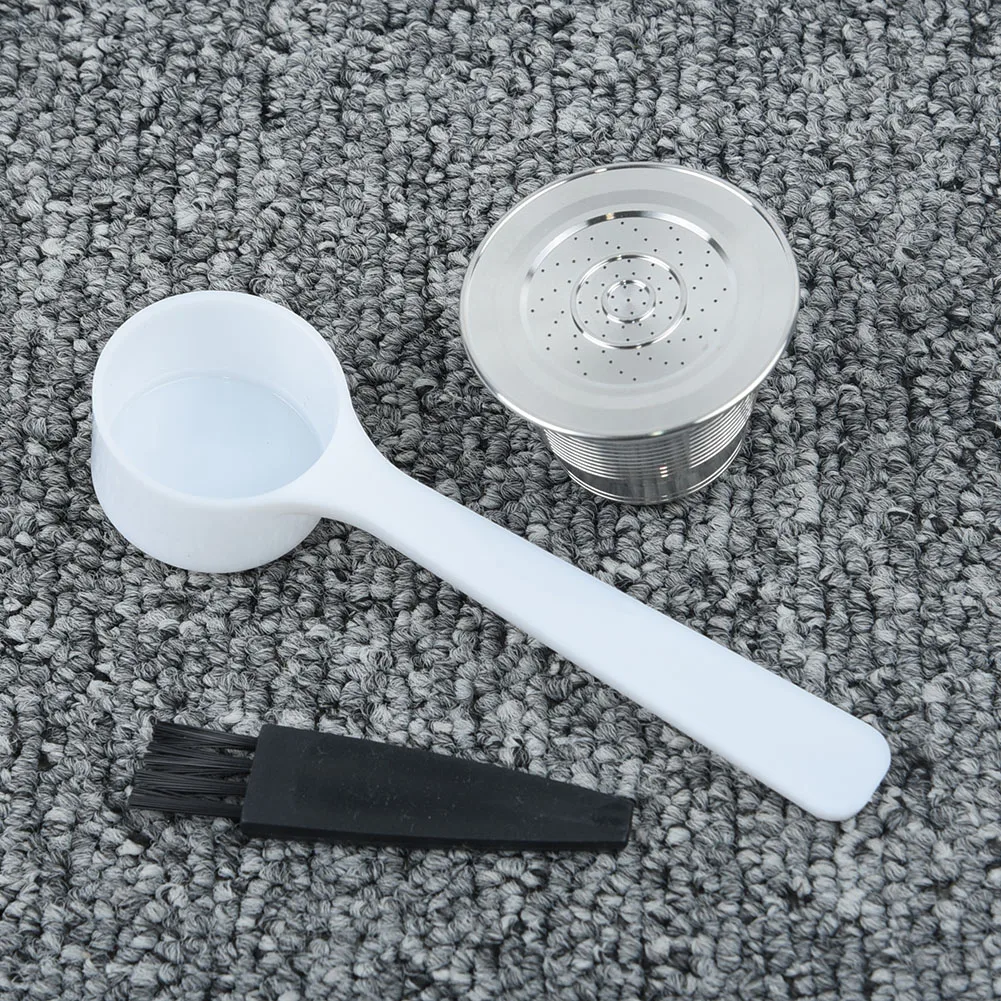 

Stainless Steel Refillable Reusable Coffee Filter Filling Capsule Pod Nespresso