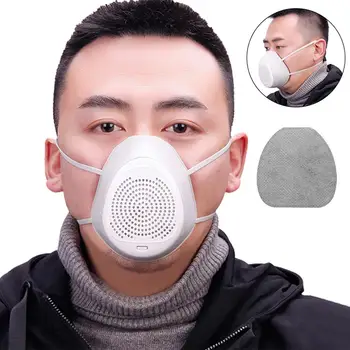 

KN95 Reusable Anti Bacteria Haze Dustproof Face Mouth Mask Cover with Filters