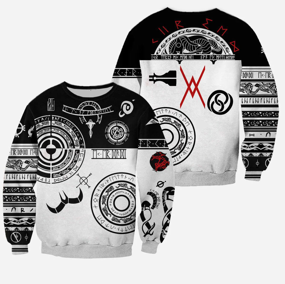 Baldur – men's and women's Unisex sweatshirts, 3D printing, tattoo art,  fashion, leisure|Hoodies & Sweatshirts| - AliExpress
