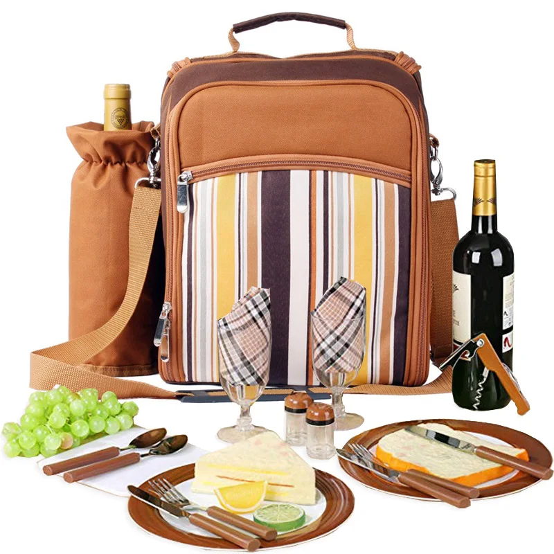 Портативный рюкзак для пикника с отделением столовых приборов|picnic outdoor| |