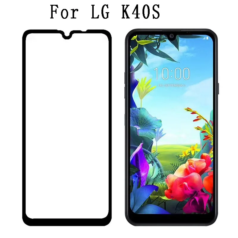 Закаленное стекло с полным покрытием для LG K40S защитное клеем X6 ession Plus K30 2019 Stylo 5 |