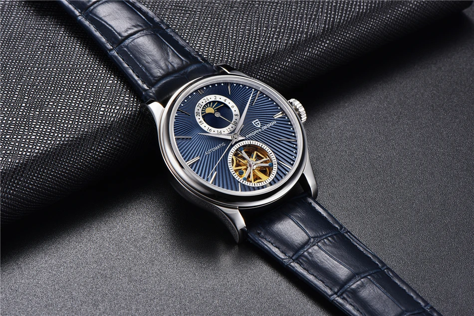 PAGANI DESIGN Top Marke Herrenuhr Mode Tourbillon Automatik Mechanische Uhr Herren Edelstahl Wasserdichte Uhr Relogio Masculino