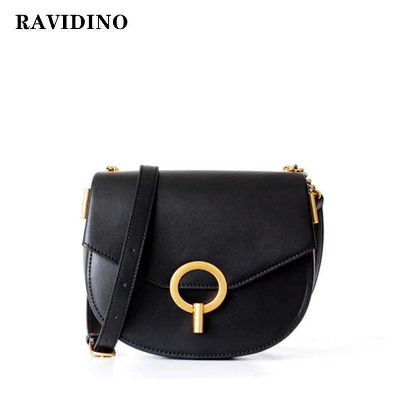 

New Arrival Genuine Leather Messenger Bags for Women 2019 Brands Designer Retro Handbag Shoulder Bags Famous Brands Small Bag