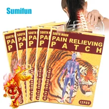 60pcs Tiger Balm Pain Relief Plaster Back Knee Muscle Joint Ache Painkiller Patch Medical Analgesic Arthritis Rheumatism Patches