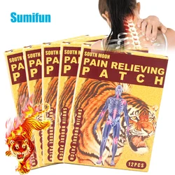 60pcs Tiger Balm Pain Relief Plaster Back Knee Muscle Joint Ache Painkiller Patch Medical Analgesic Arthritis Rheumatism Patches