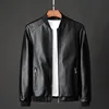 Leather Jacket Bomber Motorcycle Jacket Men Biker PU Baseball Jacket Plus Size 7XL 2020 Fashion Causal Jaqueta Masculino J410 1