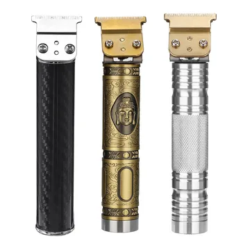 

Close-cutting Digital Hair Trimmer Rechargeable Electric Hair Clipper barbershop Cordless 0mm t-blade baldheaded outliner men