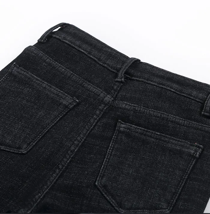 Женские брюки-скинни джинсы зимние толстые бархатные теплые длинные брюки Женские легинсы стрейч джинсы джинсовые узкие брюки