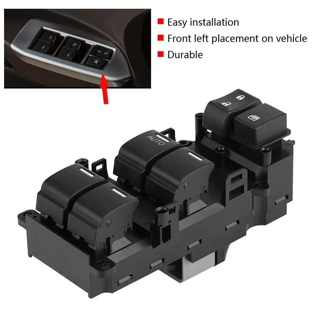 

35750TB0H01 Car Electric Power Window Switch Control Front Left for Honda Accord 2008 2009 2010 2011 2012 origin window switch
