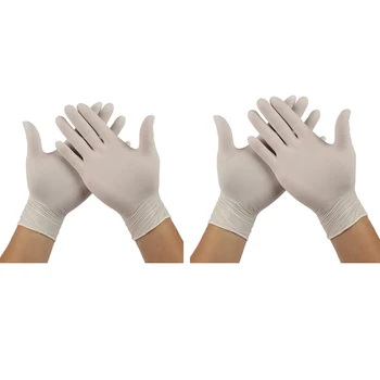 

200 PCS Nitrile Gloves, Box of 100,Latex Free, Powder Free, Textured, Disposable, Non-Sterile,Large