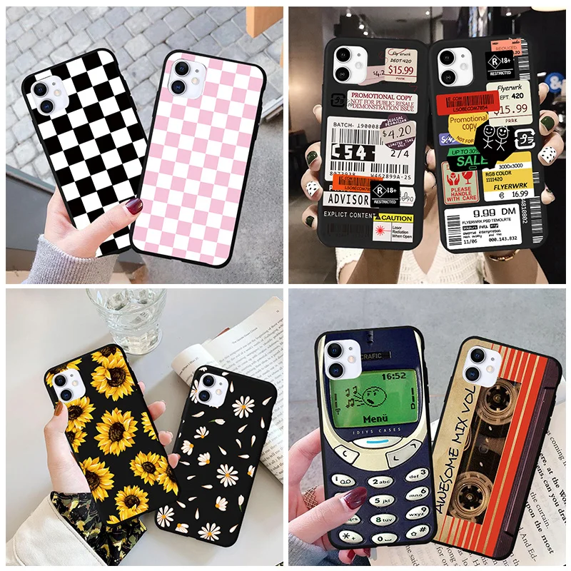 Чехол для Huawei P40 Lite E P30 Pro P20 Honor 10 8X 9X 9A 8A 10i 20i Mate 20 Y9 Y7 Y6 мягкий чехол из ТПУ с