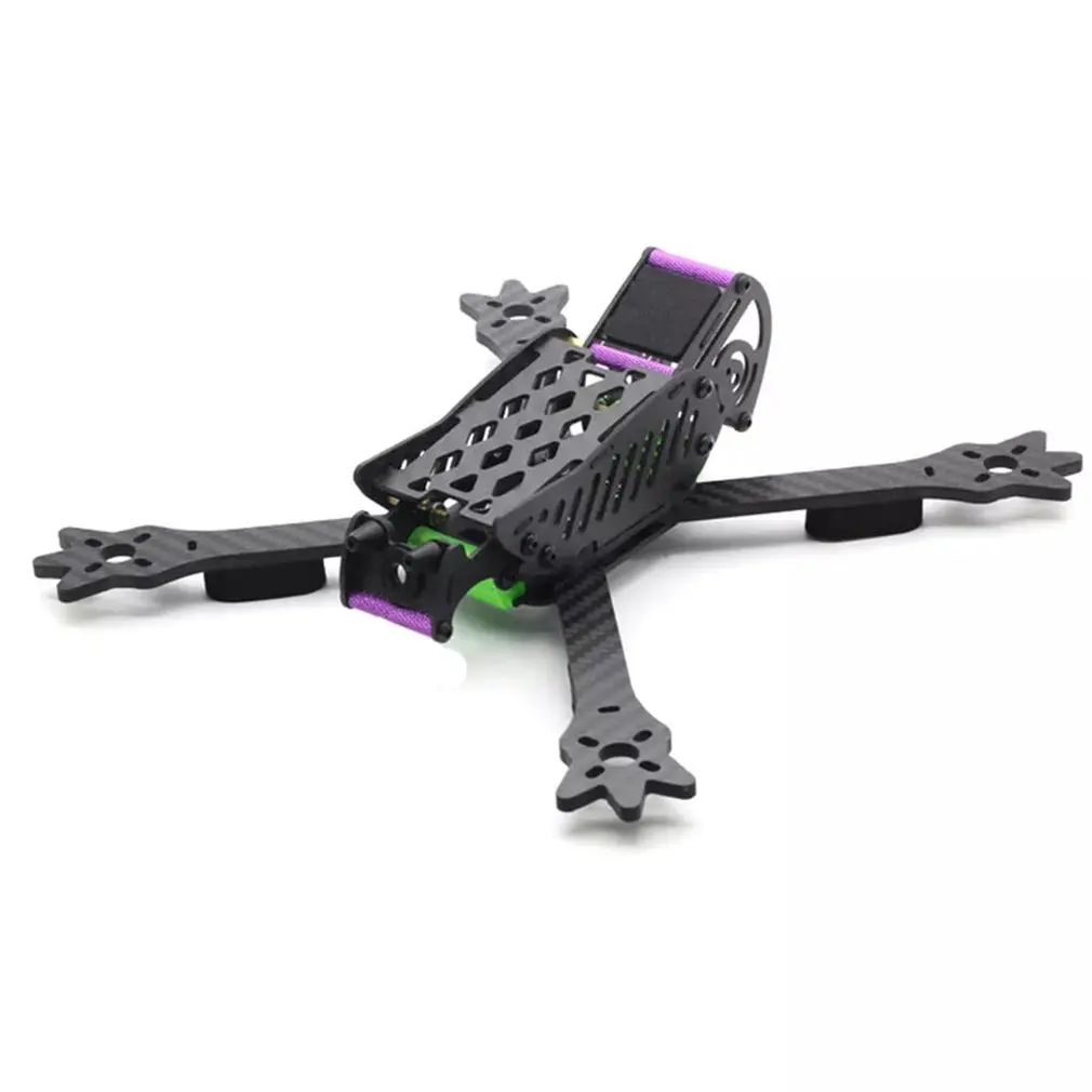 

235mm Wheelbase 4mm Arm 3K Carbon Fiber 5 Inch Racing Frame Kit FPV Frame Set for RC Drone Helicopter Spare Kit