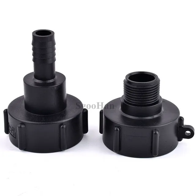 Od 20 ~ 50 Mm -Es Pvc Tonna Hordó Tömlő Ízülete 3/4 ″ 1 Hüvelykes Hím Szál Vízcsövek Ízületi Kémiai Karbamid Csatlakozó Szerelvények