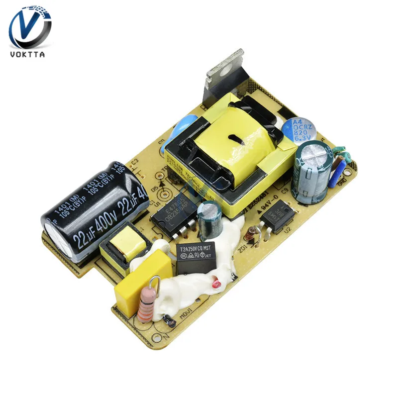 

AC-DC 12V 1A/5V 2.5A Switching Power Supply Module DC Voltage Regulator Bare Board Repair 2000MA 110V 220V
