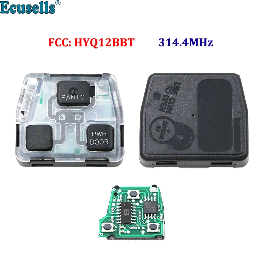 3 кнопки 314 4 МГц плата управления FOB PCB для Toyota Lexus RX330 RX350 RX400h RX450h : HYQ12BBT|Ключ от авто|