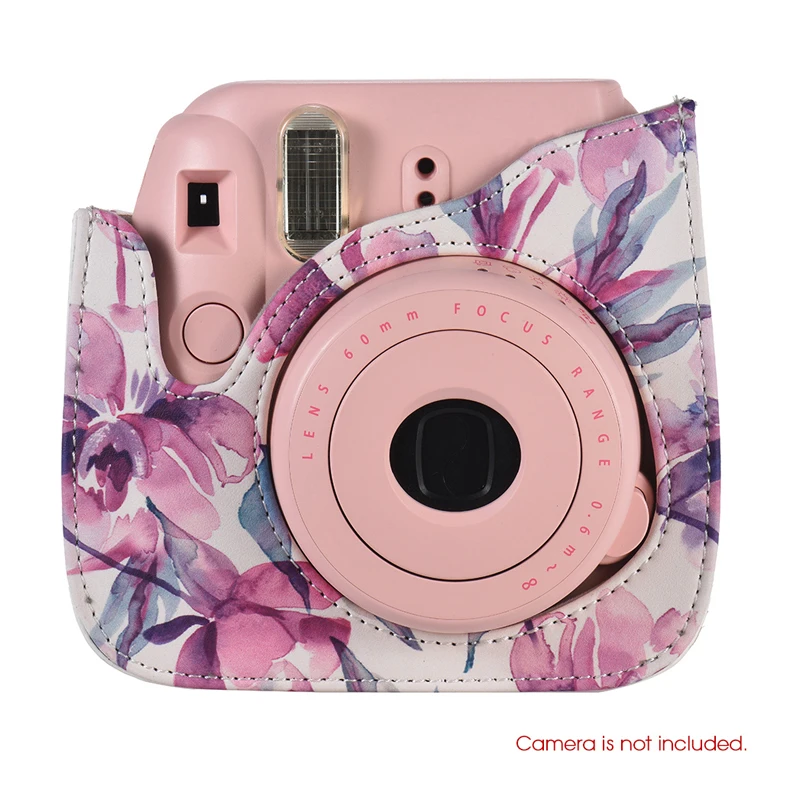 PU Камера сумка для Fujifilm Instax Mini 8/9 Instax камера сумка прочная мгновенная Камера сумка протектор чехол с ремешком