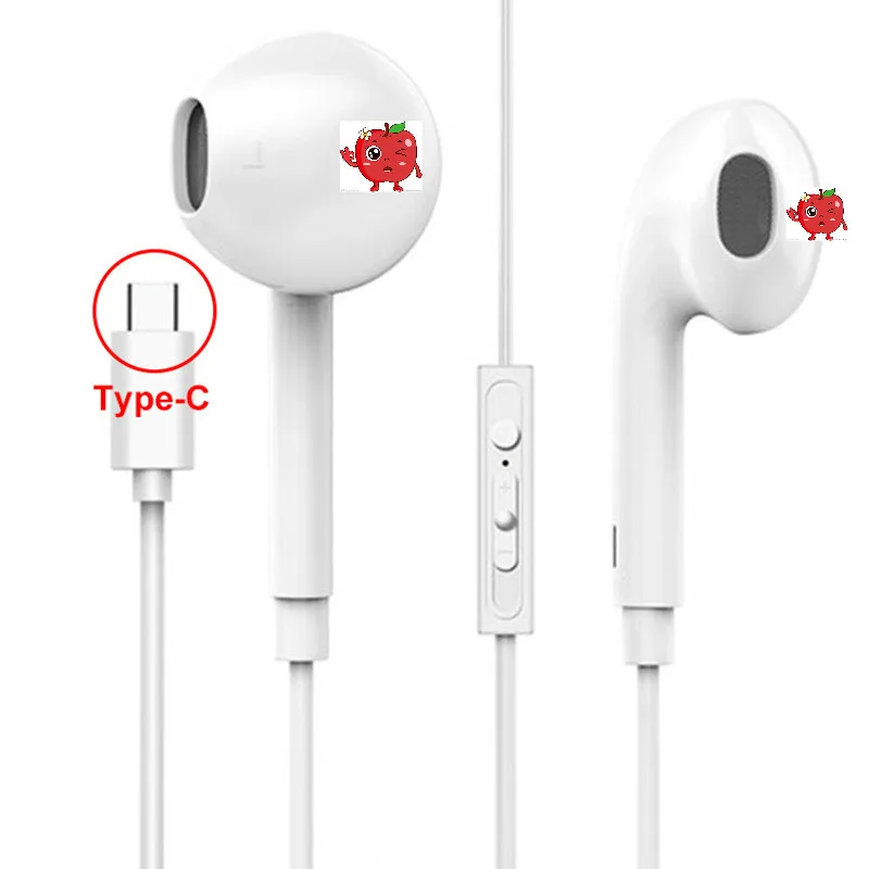 

Type-C Earphone Stereo Bass Music Game Earbuds Noise Reduction Answering Lossless Audio Earbuds for Letv Mobile Phone Earplug