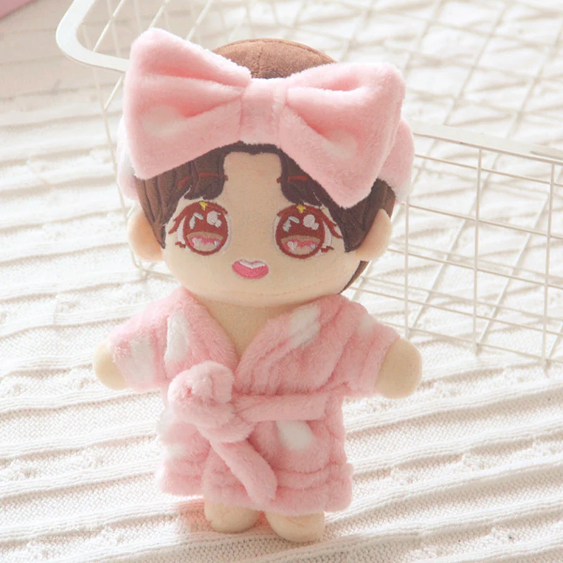Cute Headband Pajamas For 20cm Doll Clothes Idol Doll Baby Accessories Toys Birthday Present Accessories Headband Pajama